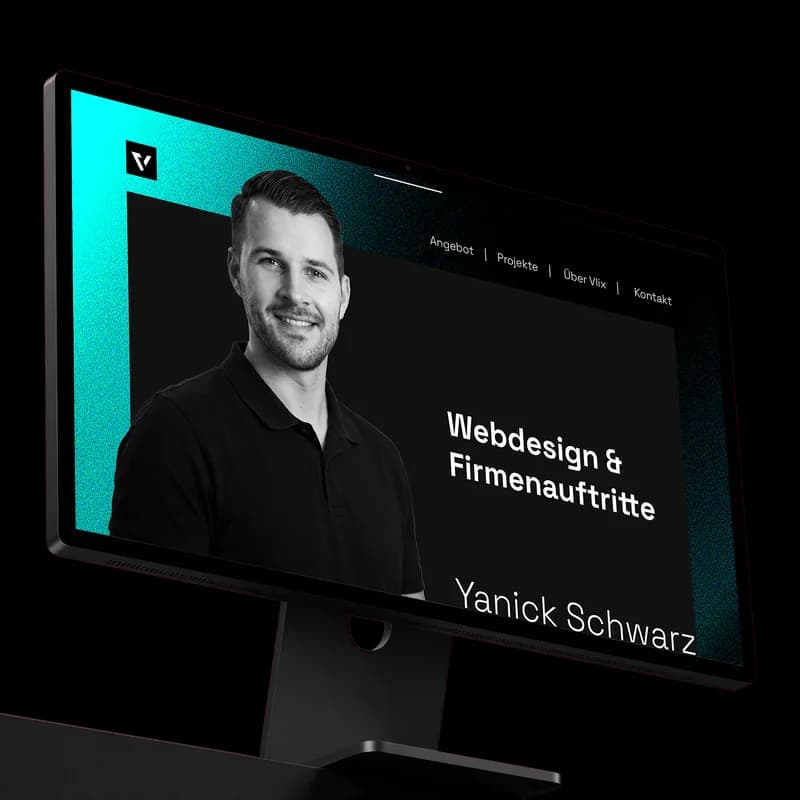 Yanick Schwarz – Gründer von Vlix Webdesign Schweiz