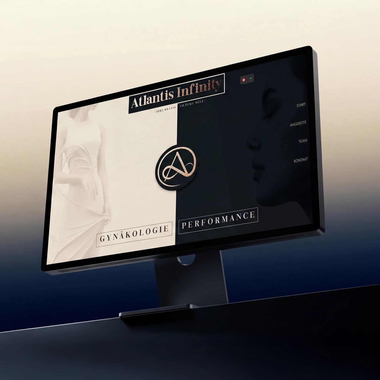 Webdesign-Projekt Atlantis Infinity von Vlix
