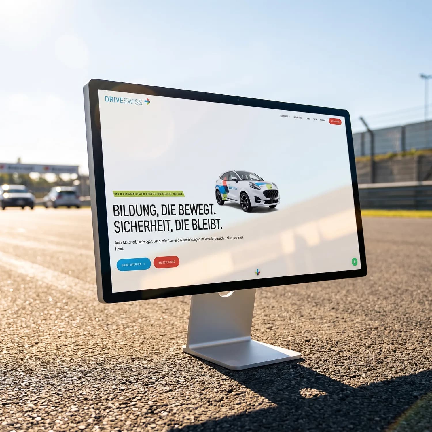 Driveswiss AG – Webdesign Detailansicht 2