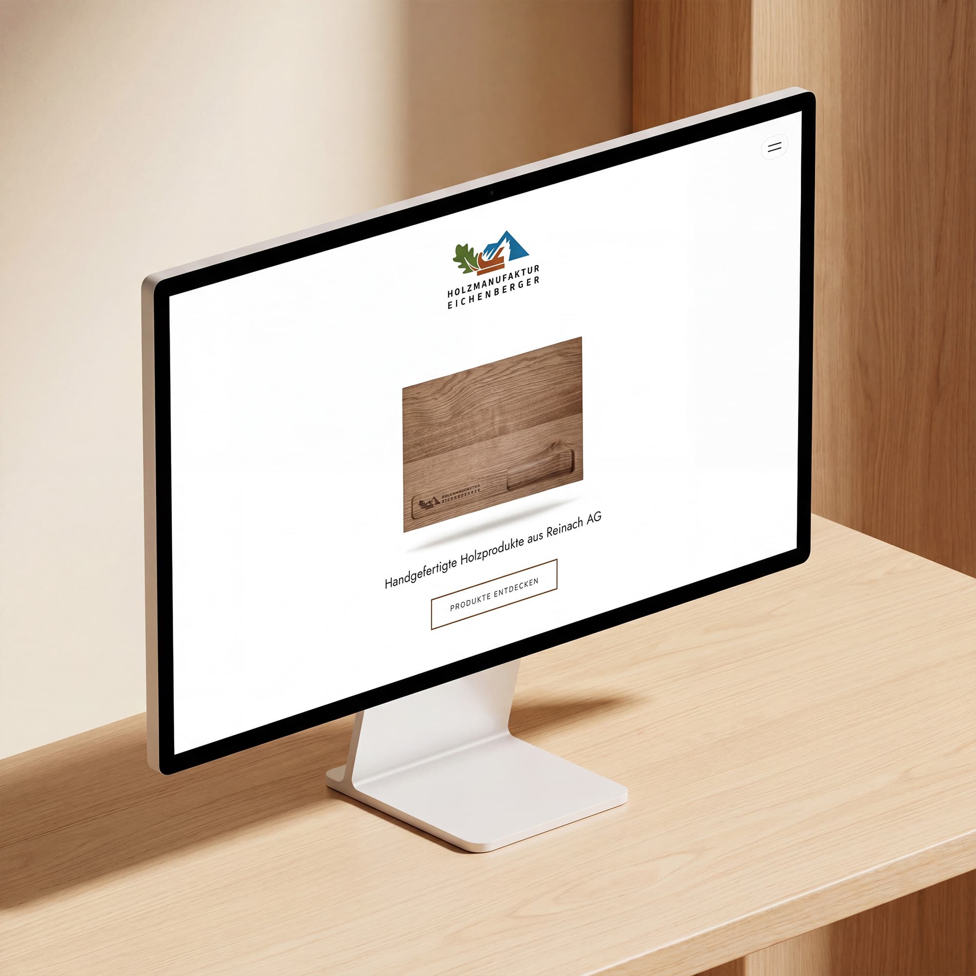 Holzmanufaktur Eichenberger – Webdesign Detailansicht 3
