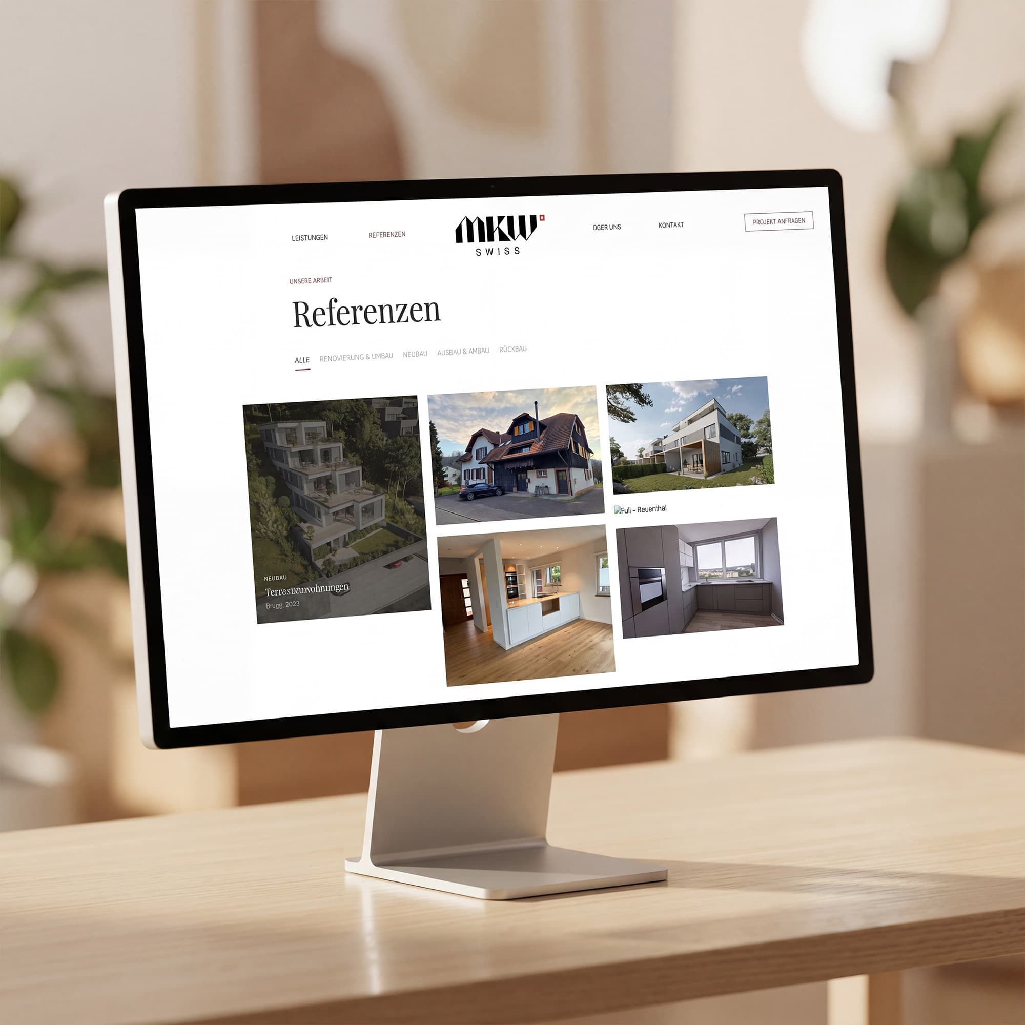 MKW Swiss AG – Webdesign Detailansicht 4