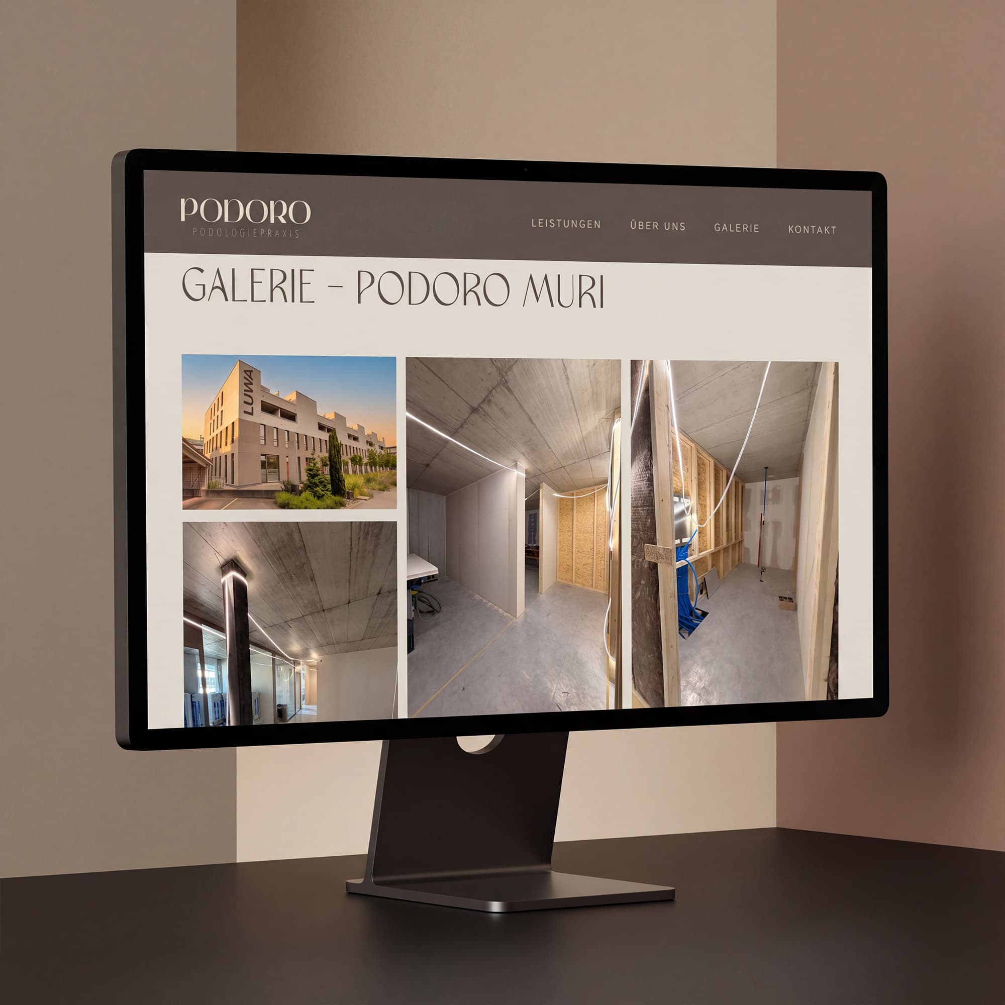 Podoro GmbH – Webdesign Detailansicht 3