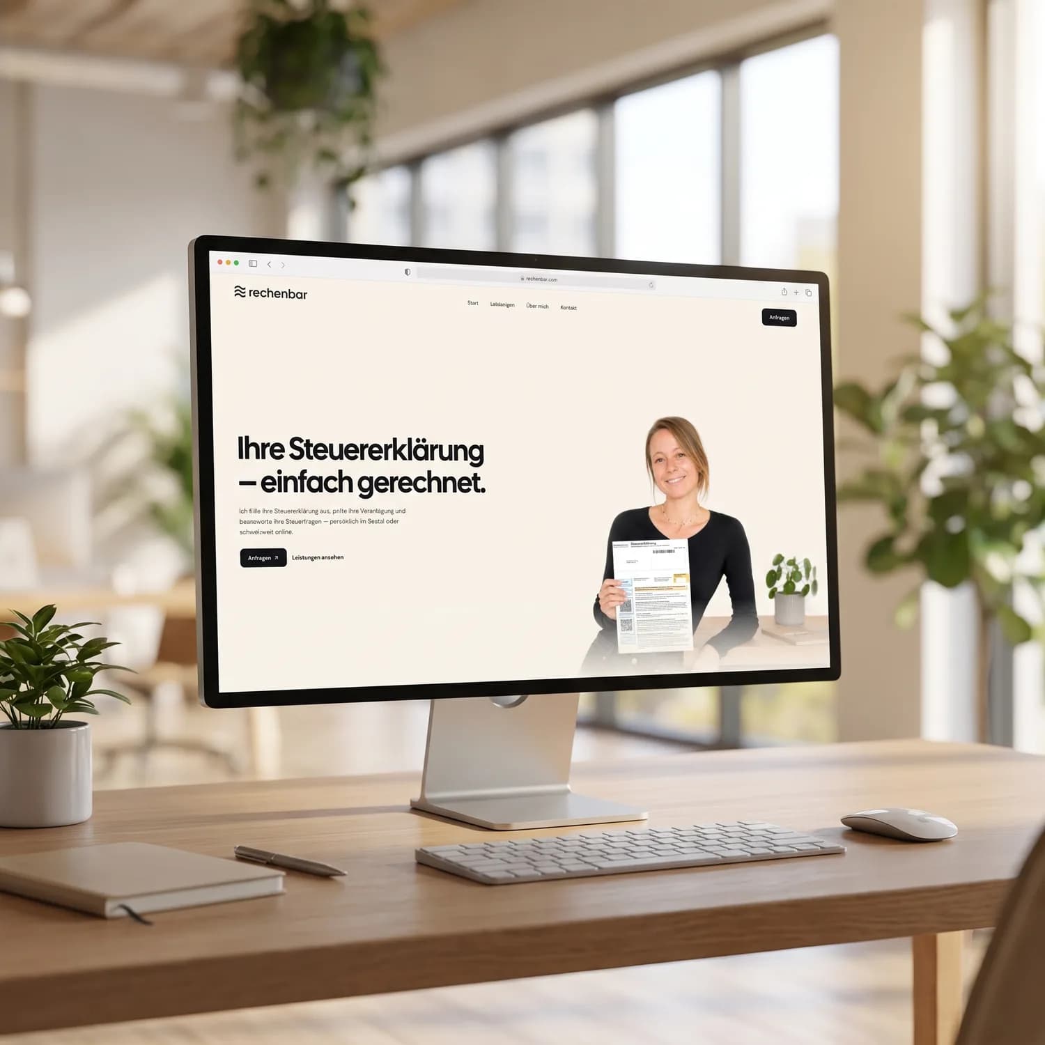 Webdesign-Projekt rechenbar GmbH von Vlix