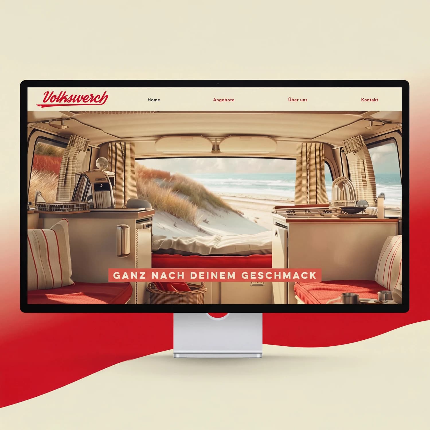 Webdesign-Projekt Volkswerch von Vlix