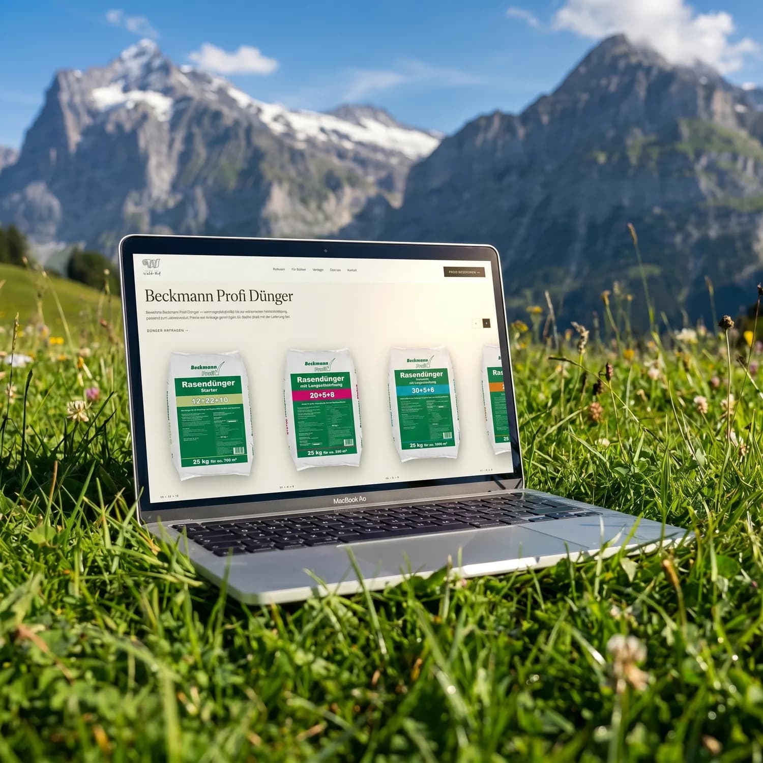 Wald-Hof – Webdesign Detailansicht 3