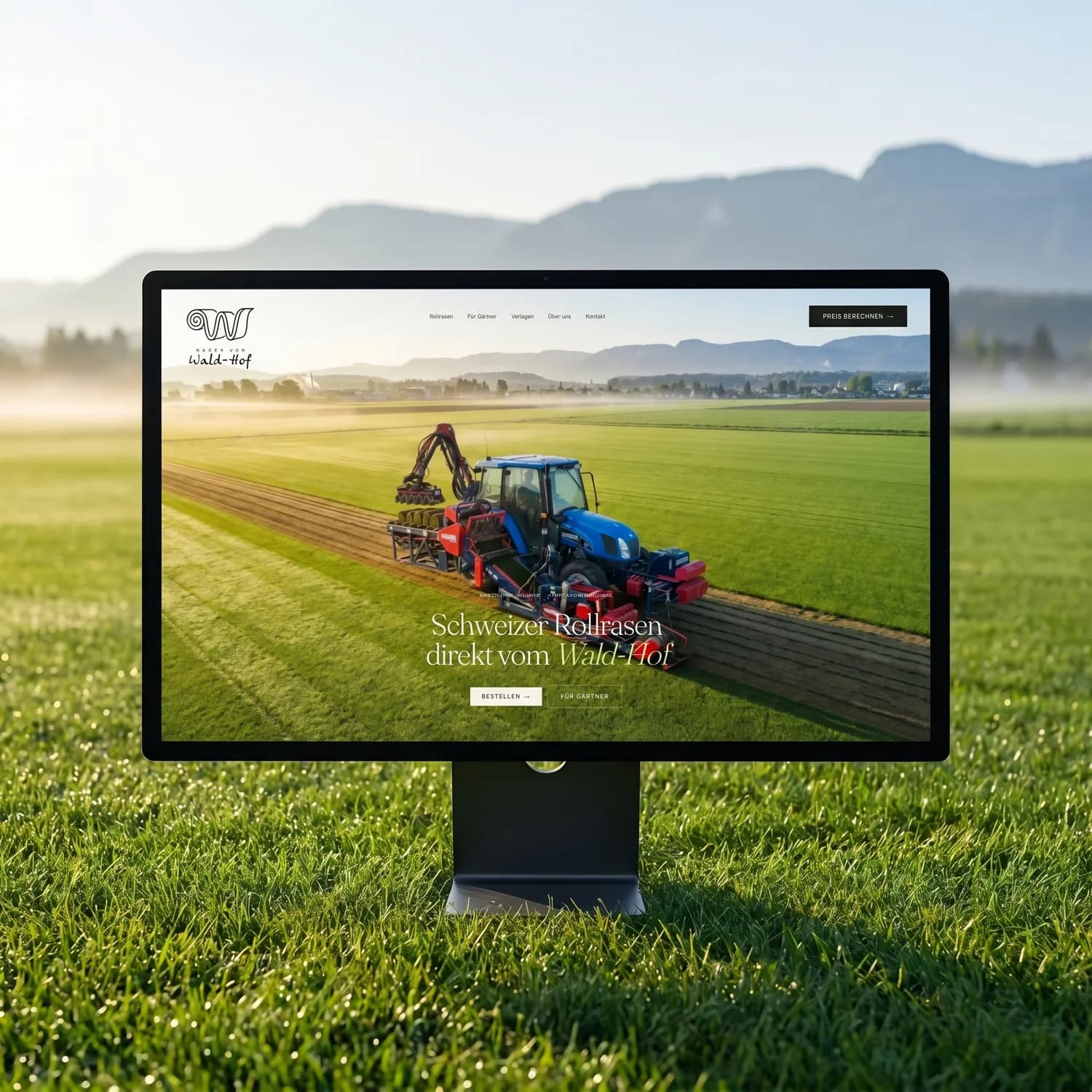 Webdesign-Projekt Wald-Hof von Vlix