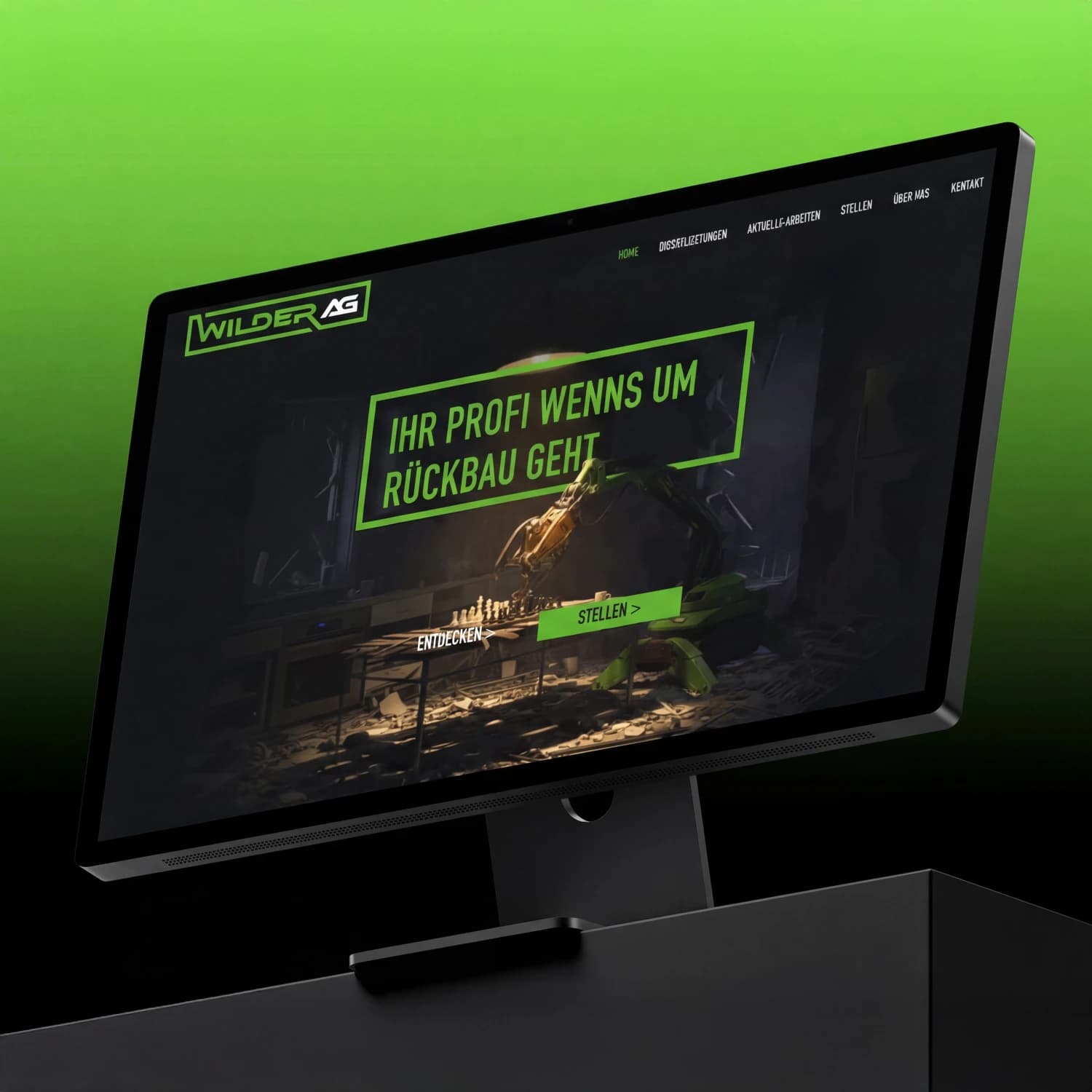 Wilder AG – Webdesign Detailansicht 2