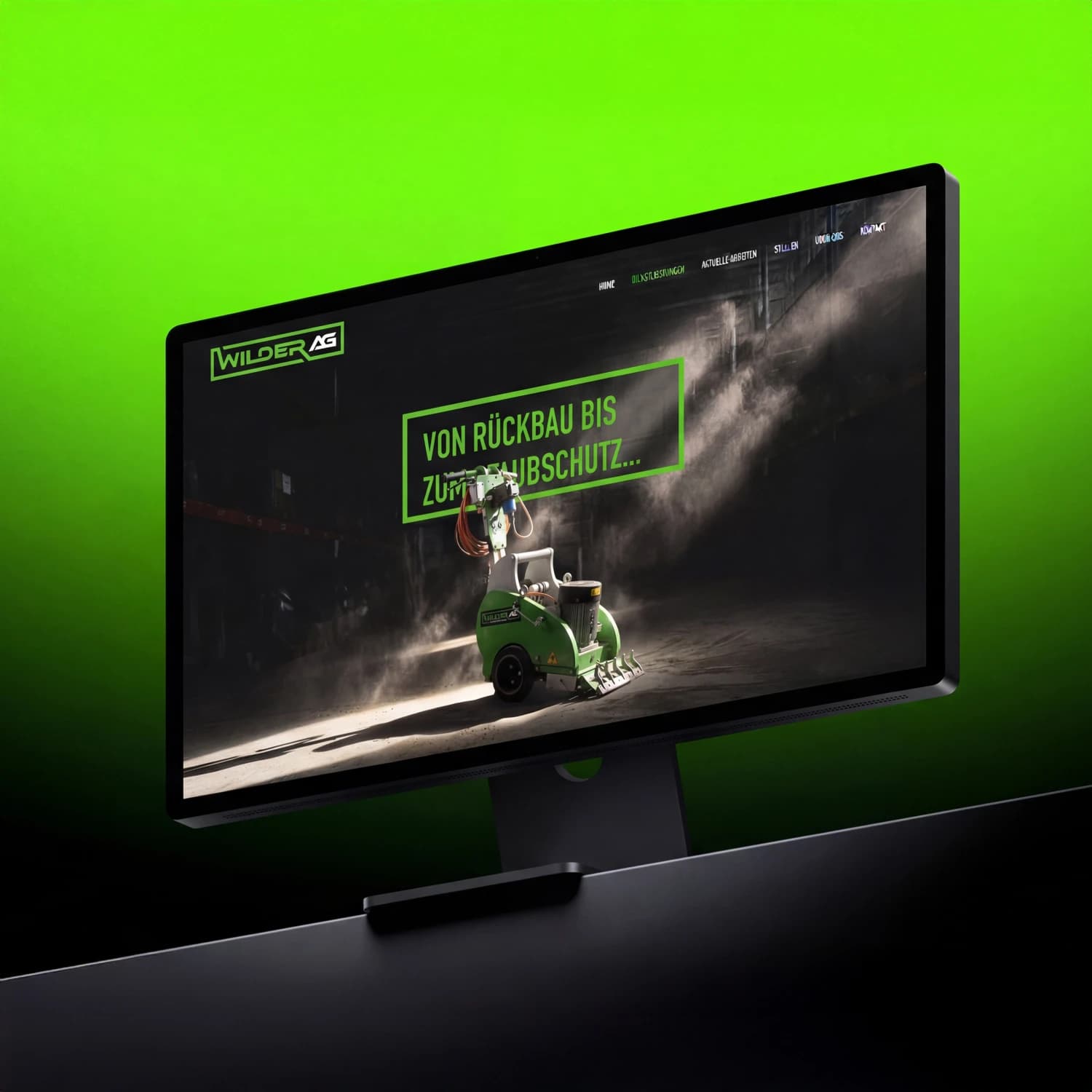 Webdesign-Projekt Wilder AG von Vlix
