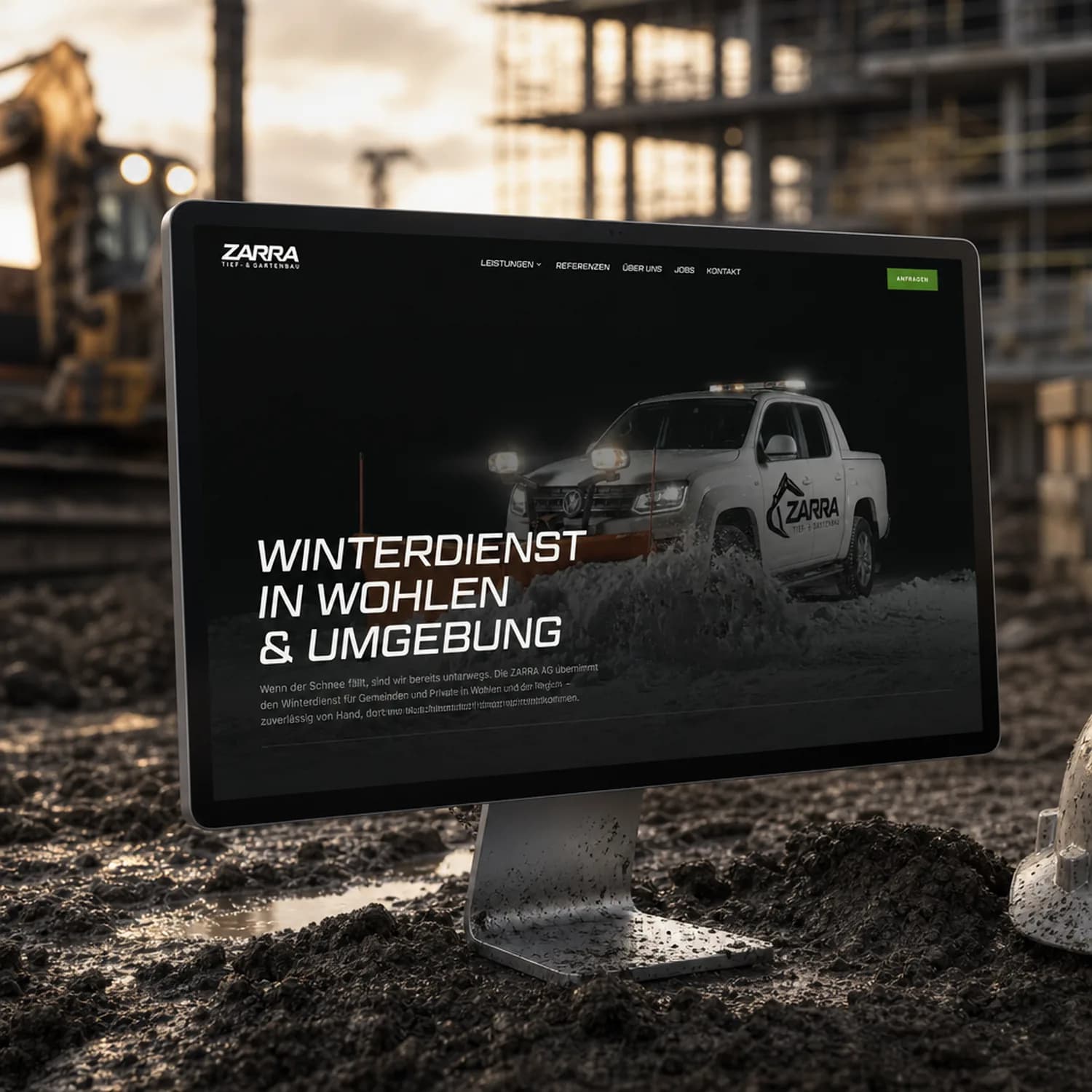 Zarra AG – Webdesign Detailansicht 4